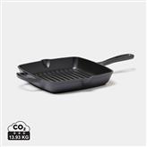 VINGA Monte enamelled grill pan, black