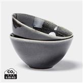 VINGA Nomimono bowl 15,5 cm, 2 pcs set, black