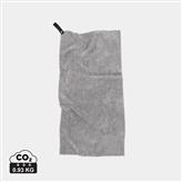 VINGA GRS RPET active dry handduk small, grå