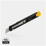 Refillable RCS recycled plastic snap-off knife, yellow