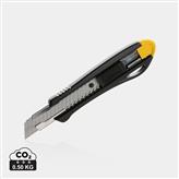 Refillable RCS recycled plastic professional knife, yellow
