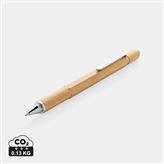 Bambus 5-i-1 verktøypenn, brun