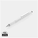 5-in-1 Aluminium Tool-Stift, weiß