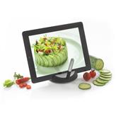Chef tablet stand with touchpen, black