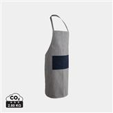 Ukiyo Aware™ 280gr recycled katoenen deluxe schort, donkerblauw
