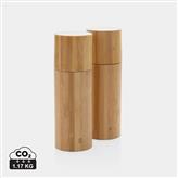 Ukiyo salt og pepperkvern sett i bambus, brun