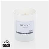 Ukiyo small scented candle in glass, white