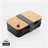 RCS RPP lunchbox with bamboo lid, black