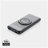 10.000 mah wireless powerbank with watch charger, black