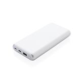 Ultra fast 20.000 mAh powerbank with PD, white