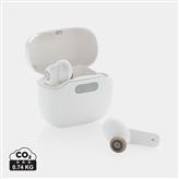 TWS Ohrhörer in UV-C Sterilisations Lade-Case, weiß