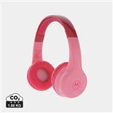 Auriculares inalámbricos de seguridad para niños Motorola JR, rosa