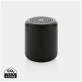 RCS certified recycled plastic 5W Wireless speaker, black