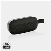 Soundbox 5W Lautsprecher aus RCS recyceltem Kunststoff, schwarz
