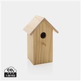 Maison pour oiseaux en bois, marron