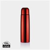 Stainless steel flask, red