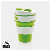 Foldbar silikone kop, grøn