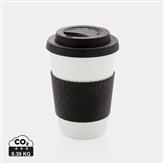 Återanvändningsbar kaffemugg 270ml, svart