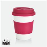ECO PLA Kaffeebecher, rosa