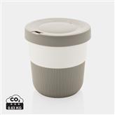 PLA cup coffee to go, grey