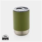 Mug en acier inoxydable recyclé RCS, vert