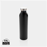 Auslaufgeschützte Kupfer-Vakuum-Flasche, schwarz