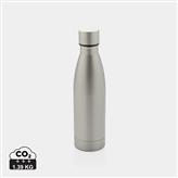 RCS Recycled stainless steel solid vacuum bottle, storm grey