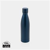 RCS Recycled stainless steel solid vacuum bottle, navy