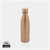 RCS Recycled stainless steel solid vacuum bottle, golden