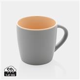Ceramic mug with coloured inner 300ml, brown