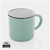 Vintage ceramic mug 280ml, green