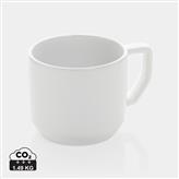 Ceramic modern mug 350ml, white