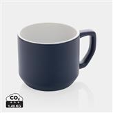 Ceramic modern mug 350ml, navy