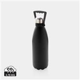 RCS Recycled stainless steel large vacuum bottle 1.5L, black