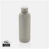 Botella al vacío Impact de acero inoxidable reciclado RCS, plata