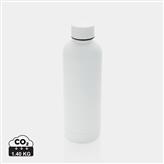 Botella al vacío Impact de acero inoxidable reciclado RCS, blanco