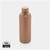 RCS Recycled stainless steel Impact vacuum bottle, brown