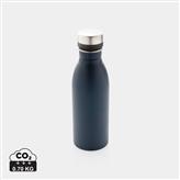 Deluxe Wasserflasche aus RCS recyceltem Stainless-Steel, navy blau