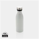 RCS Recycled stainless steel deluxe water bottle, white