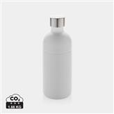 Soda flaska för kolsyrad dryck RCS certifierad re-steel, vit