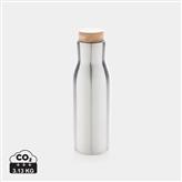 Clima leakproof vacuum bottle with steel lid, grey