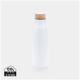 Clima leakproof vacuum bottle with steel lid, white