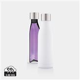 UV-C steriliser vacuum stainless steel bottle, white