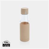 Bottiglia di monitoraggio dell'idratazione in vetro Ukiyo, marrone