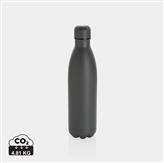 Solid Color Vakuum Stainless-Steel Flasche 750ml, grau