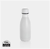 Unikleur vacuum roestvrijstalen fles 260ml, wit