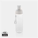 Impact RCS recycled PET leakproof water bottle 600ml, white