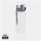 Botella de agua Yide antigoteo PET reciclado RCS 800 ml, transparente
