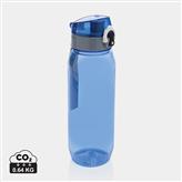 Botella de agua Yide antigoteo PET reciclado RCS 800 ml, azul