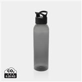 Botella de agua reciclada Oasis RCS 650 ml, negro
